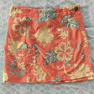 Girl's Columbia Youth Wrap Skirt sz 6